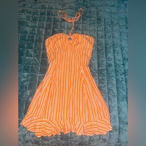 Brand: speechless/ Color: Orange & White/ Size: Small